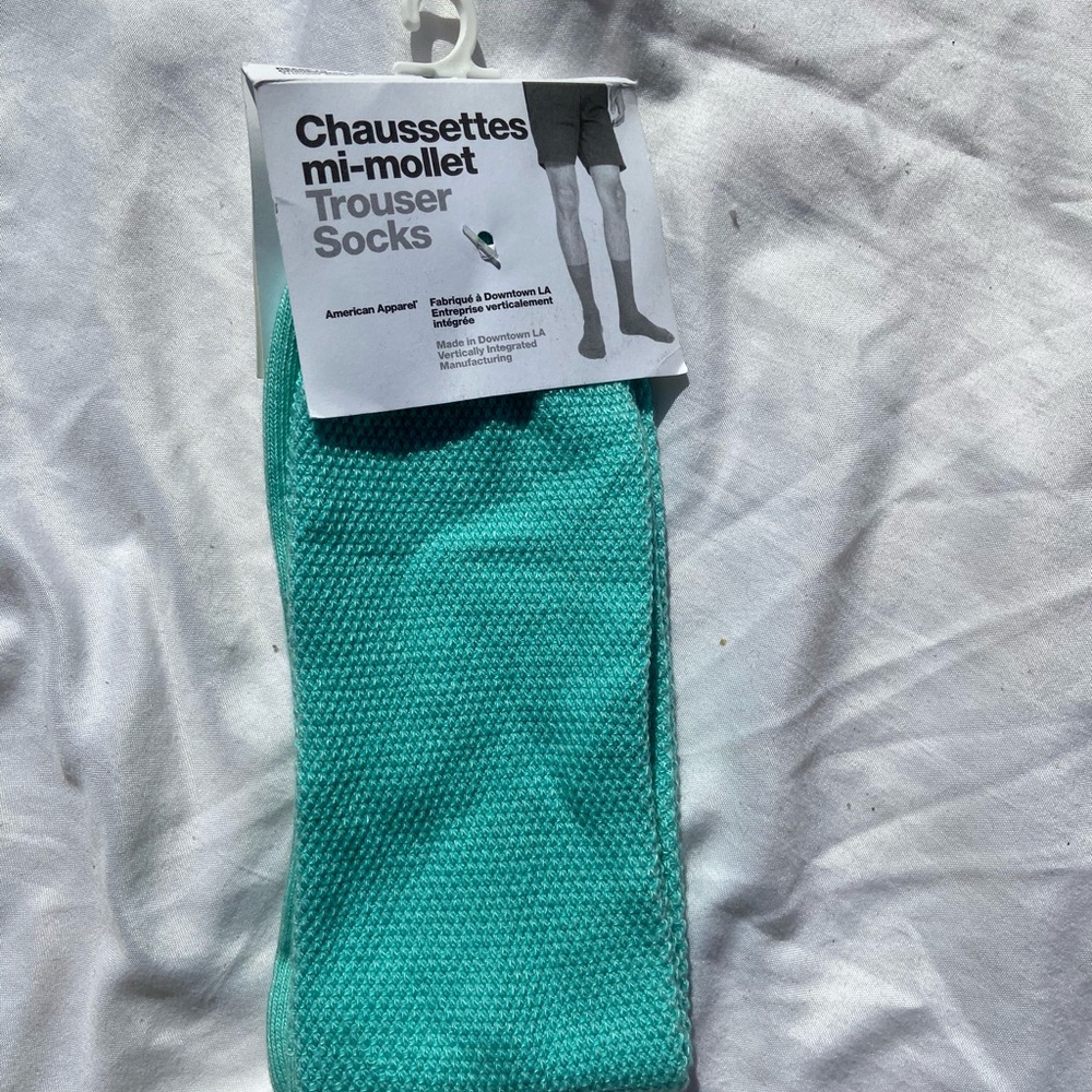 Calf length socks
